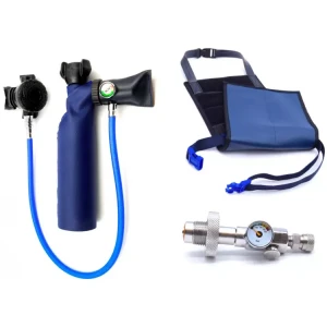 Butla ucieczkowa 0,5l Mini Dive Pro + uprząż + przetoczka Spare Air