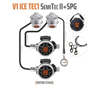 Zestaw automatów V1 ICE TEC1 SEMITEC II z manometrem 