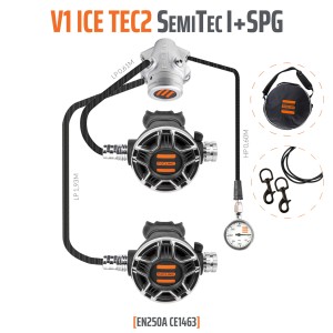 Zestaw automatów V1 ICE TEC2 SEMITEC I z manometrem
